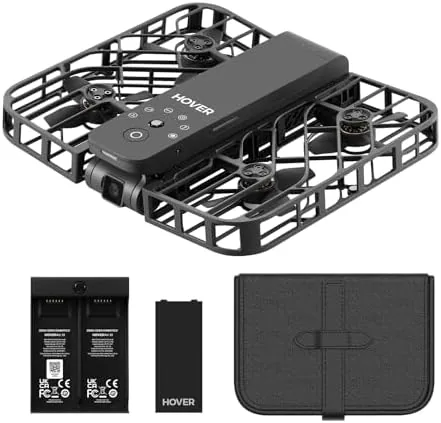 HOVERAir X1 Self-Flying Camera Black Combo with PU Case, Pocket-Sized Drone HDR Video Capture Review: Tested and Rated