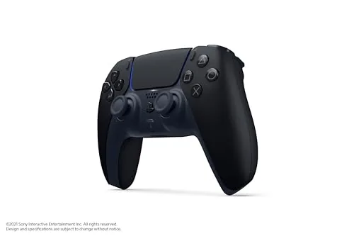 DualSense controller in use during a racing game with adaptive triggers