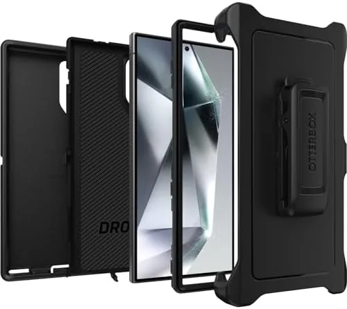 The OtterBox Samsung Galaxy S24 Ultra Defender Series - Forest Ranger compared in context