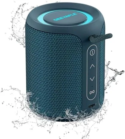 IP67 Waterproof Bluetooth Speaker with RGB Lights Review: Big Sound, All Day Battery