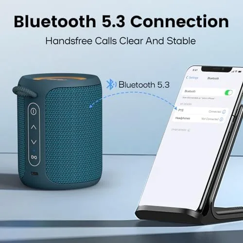 Speaker compared side by side with a larger premium speaker