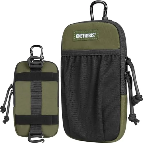 ONETIGRIS Backpack Strap Pouch, Phone Belt Holder Molle Phone Holster | Phone Pouch for Review: Tested and Rated