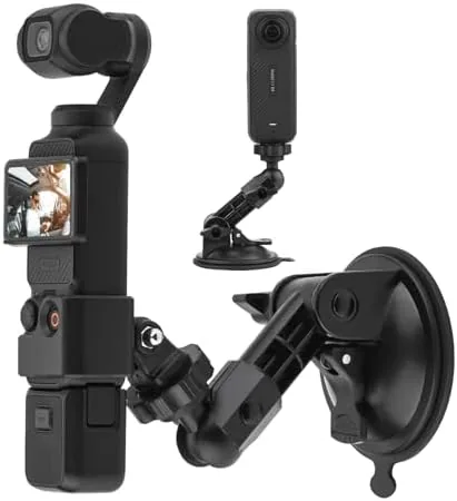 BRDRC Pocket 3 4 Suction Cup Mount, for Xtra Muse Car Windshield Window Dash Review: Tested and Rated