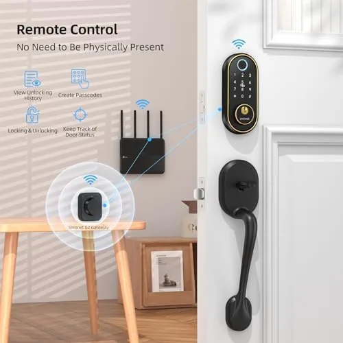 Testing the SMONET Smart Keyless Entry Door Lock - Fingerprint Electronic Deadbolt over two weeks