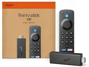 Close up of the Alexa Voice Remote with shortcut buttons