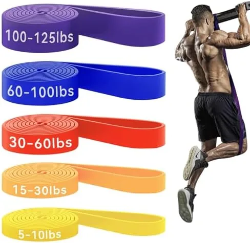 HAPBEAR Pull Up Assistance Bands - Pull Up Bands - Resistance Bands - Exercise Review: Tested and Rated