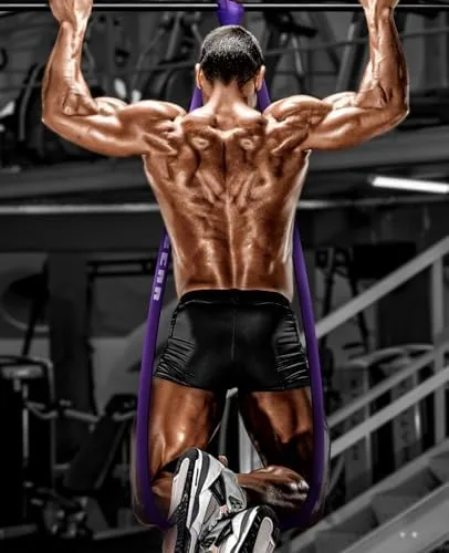 The HAPBEAR Pull Up Assistance Bands - Pull Up Bands in real use