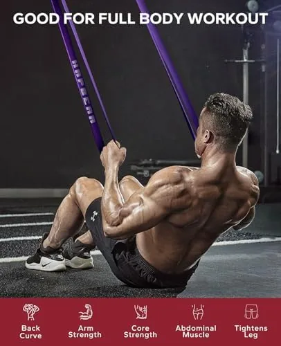 Another view of the HAPBEAR Pull Up Assistance Bands - Pull Up Bands
