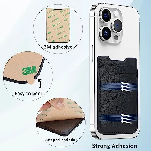 The Fulgamo Phone Wallet Stick on,Card Holder for Phone Case,Phone Card compared in context