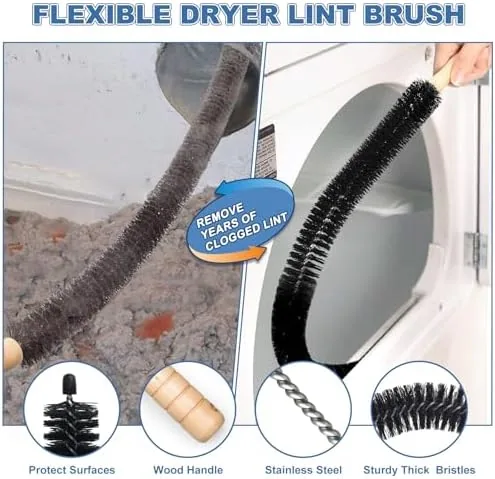 The PetOde hose kit compared with a rotating brush rod on a table