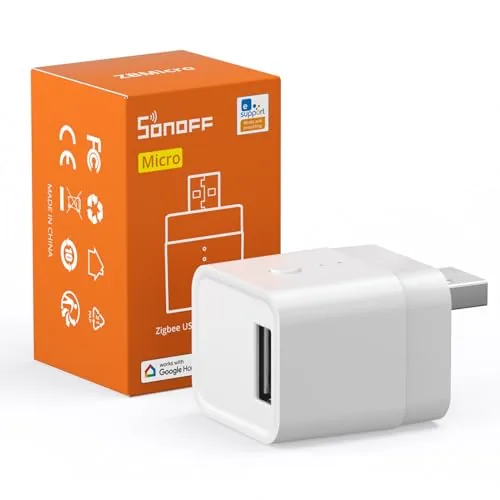 Overview of the SONOFF Zigbee Smart USB Outlet, 5-22V DC Outlet Timer Smart