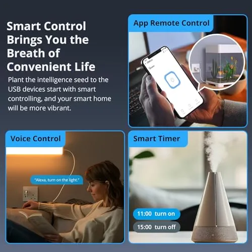 Another view of the SONOFF Zigbee Smart USB Outlet, 5-22V DC Outlet Timer Smart