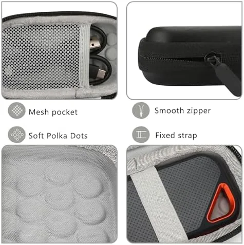 Detail shot of the Hard Case for Sandisk Extreme Pro/Sandisk Extreme Portable External SSD features