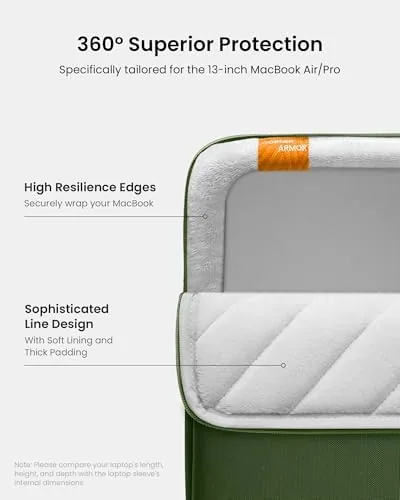 The tomtoc 360° Protective Laptop Sleeve for 13-inch MacBook Air M5/A3449 in real use
