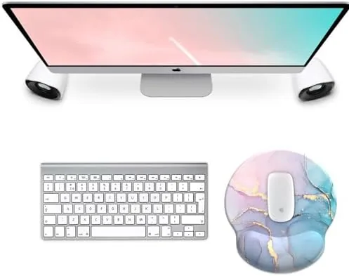 Close look at the Mouse Pad with Wrist Rest, Comfortable Computer Mousepad with Gel build quality