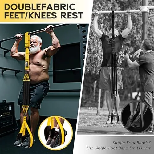 Close look at the Pull Up Assistance Bands, Adjustable Heavy Duty Resistance Band for build quality