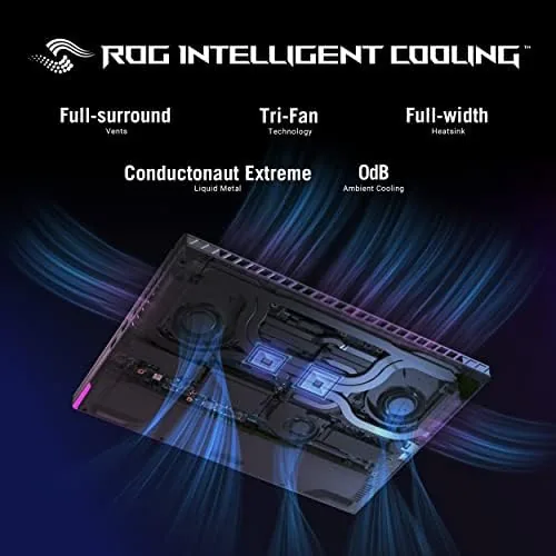 Another view of the ASUS ROG Strix G16 Gaming Laptop, 165Hz Display, NVIDIA® GeForce