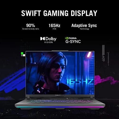 The ASUS ROG Strix G16 Gaming Laptop, 165Hz Display, NVIDIA® GeForce compared in context