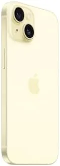 Close look at the Apple iPhone 15, 128GB, Yellow - GSM Carriers (Renewed Premium) build quality