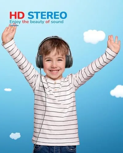 The awatrue AT2 Kids Headphones for School Travel, 85/94dB Safe Volume compared in context