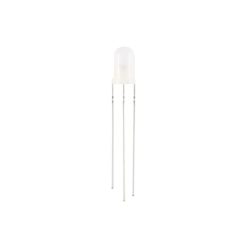 Detail shot of the 100pcs 5mm F5 LED Bi-Color Diffused Common Cathode Round Light features