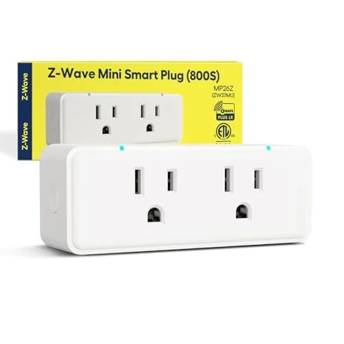 800 Series Zwave Dual Outlet Plug, On/Off Z-Wave Repeater Switch with 2 Individual Control Review: Tested and Rated