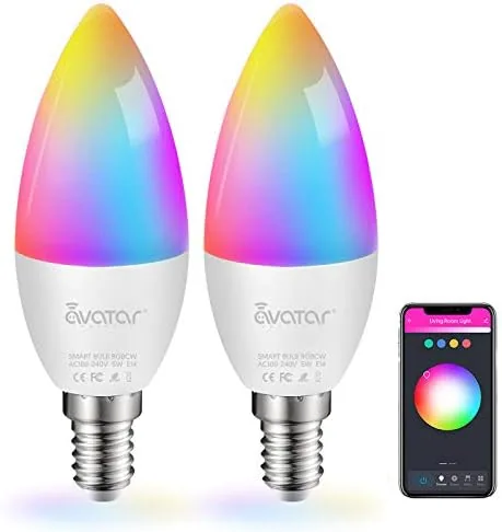 Testing the 6 Pack E12 Smart Bulbs, Alexa WiFi Candelabra Smart Light over two weeks