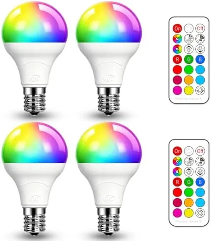 Overview of the ILC E17 Intermediate Base LED Light Bulbs (40w Equivalent) 5W