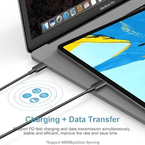 Detail shot of the iPhone 17 16 15 Charger Fast Charging Type C Chargers features