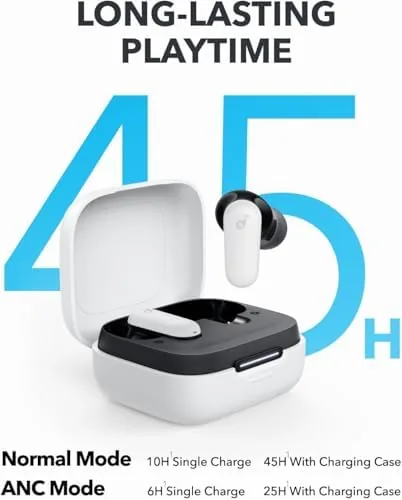 Another view of the Soundcore P30i by Anker Noise Cancelling Earbuds, Hands-Free Viewing |
