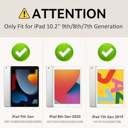 Close look at the BMOUO Case for iPad 9th 8th 7th Generation (10.2 inch build quality