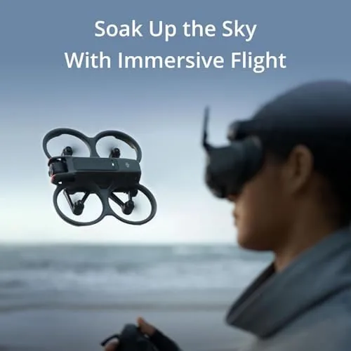 The DJI Goggles 3 and RC Motion 3 controller paired with the Avata 2