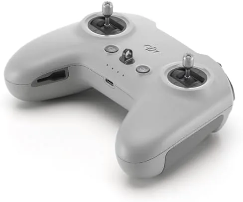 DJI FPV Remote Controller 3 with its integrated screen lit up