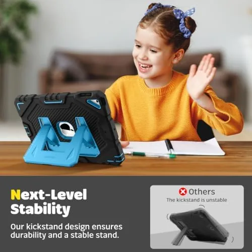 Another view of the Fintie Kid-Friendly Case for iPad 9th / 8th / 7th