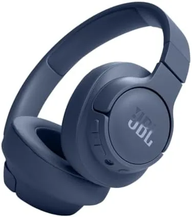 Overview of the JBL Tune 720BT - Wireless Over-Ear Headphones - Blue |