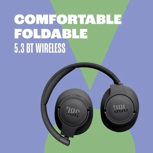The JBL Tune 720BT - Wireless Over-Ear Headphones - Blue | in real use