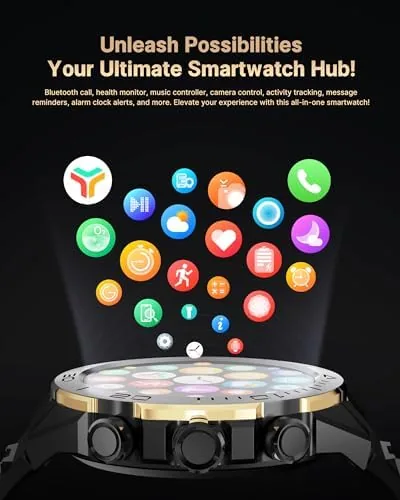 Testing the SOUYIE Luxury Smart Watch for Men Bluetooth Call, 1.43" AMOLED over two weeks