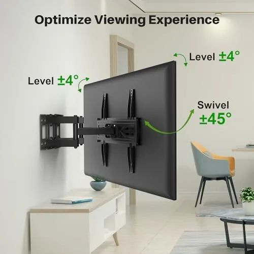The USX MOUNT swiveled to the side to face a dining area