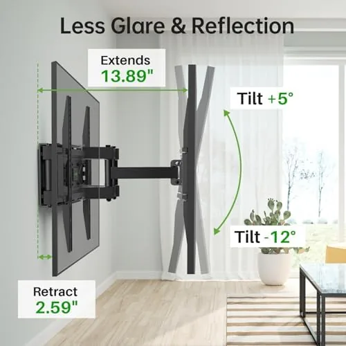 The USX MOUNT compared side by side with a fixed bracket and a tilt only mount