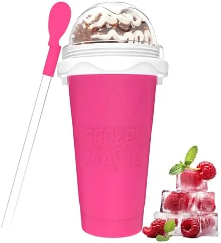 Slushie Maker Cup, DIY Magic Slushy Maker Squeeze Cups, Portable Smoothie Slushy Cup for Review: Tested and Rated