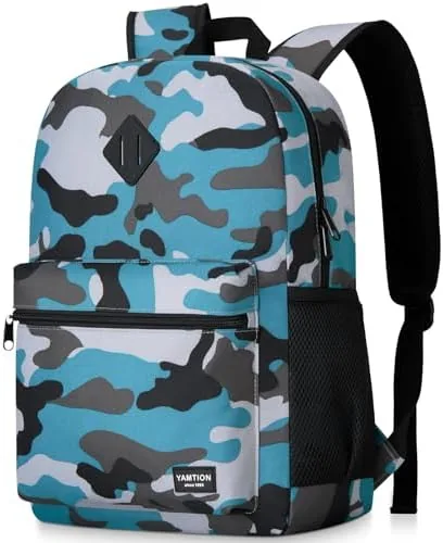 YAMTION School Backpack,17.3 Inch Bookbag Men and Teen Boy School bag with USB Charging Review: Tested and Rated