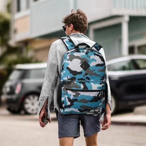 Close look at the YAMTION School Backpack,17.3 Inch Bookbag Men and Teen Boy School build quality