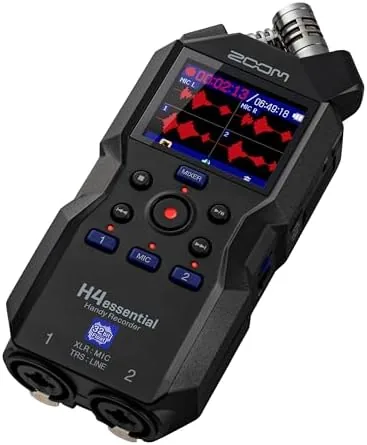 Another view of the Zoom H4 Essential Handheld Recorder for Musicians, Podcasters & Filmmakers