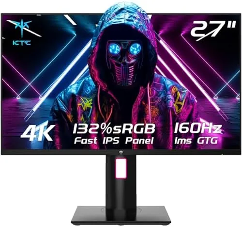 KTC 27 Inch 4K Gaming Monitor, 160Hz UHD Monitor Fast IPS,1ms GTG, H27P22S | Review: Tested and Rated