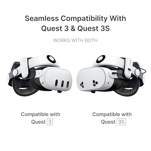 Close up of the BOBOVR S3 Pro halo padding and rear adjustment dial