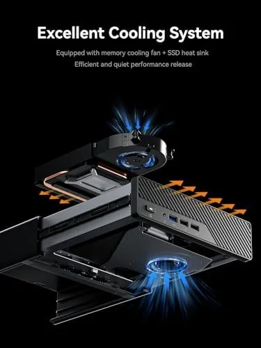 A storage benchmark running on the MS-01 with the 1TB SSD