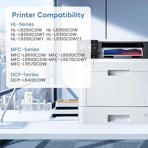 Close look at the TN-431 TN431 Toner Cartridge 4-Pack Compatible TN431BK TN431C TN431M TN431Y build quality