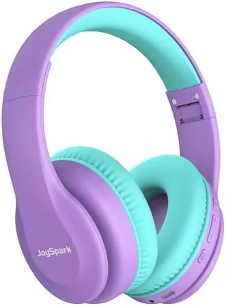 Overview of the JoySpark Kids Bluetooth Headphones, Lightweight Wireless Headphones for Kids, 85/94dB