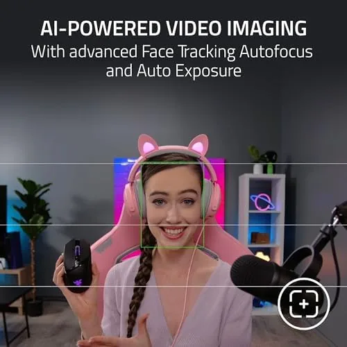 Side by side video comparison between the Kiyo Pro Ultra and a standard webcam in low light