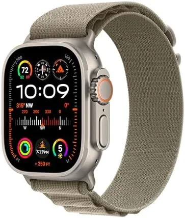 The Apple Watch Ultra 2 [GPS + Cellular, 49mm] - Titanium compared in context